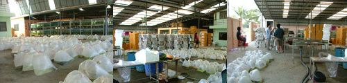 packing area